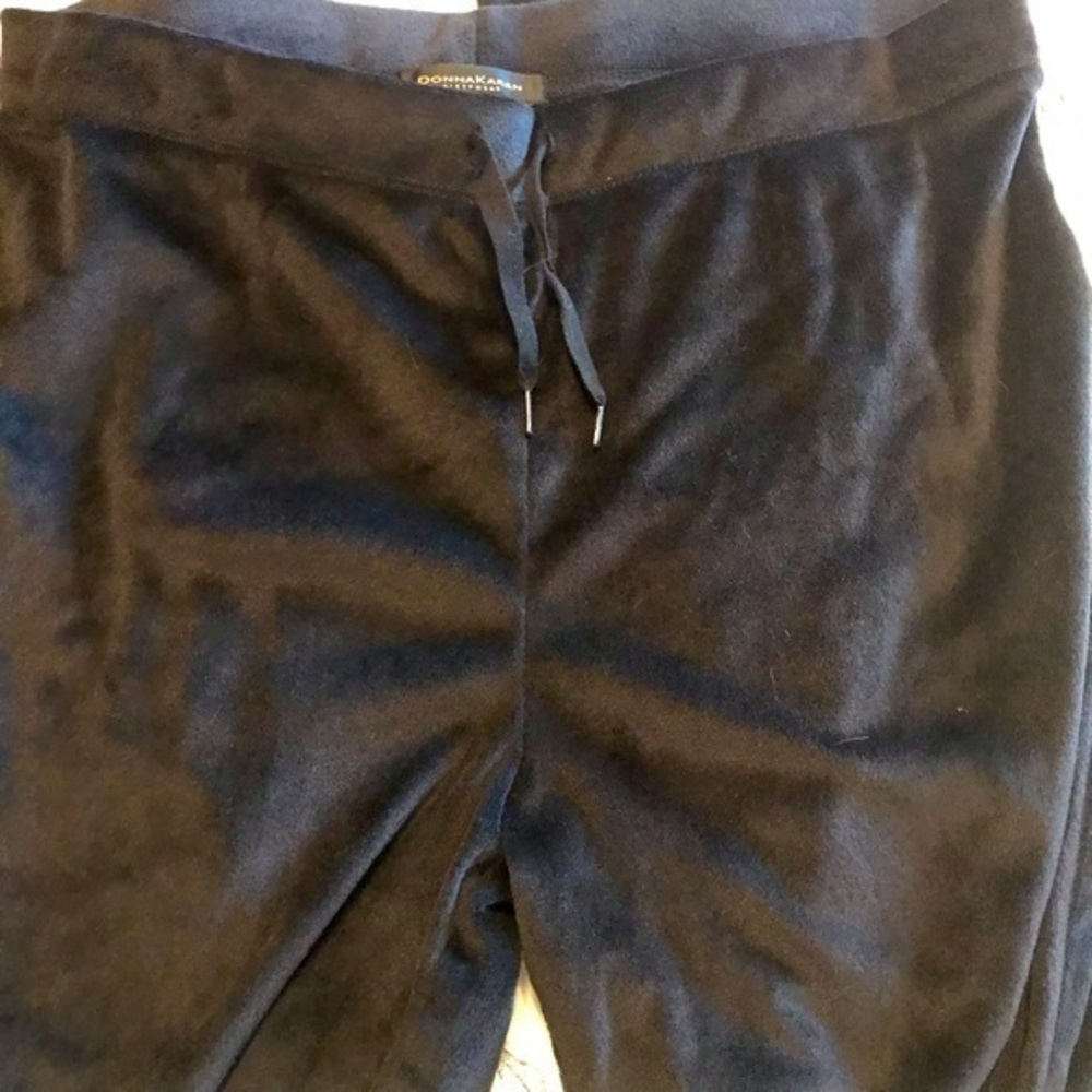 Donna Karan Pajama Velour Pants XL EUC - Picture 4 of 7